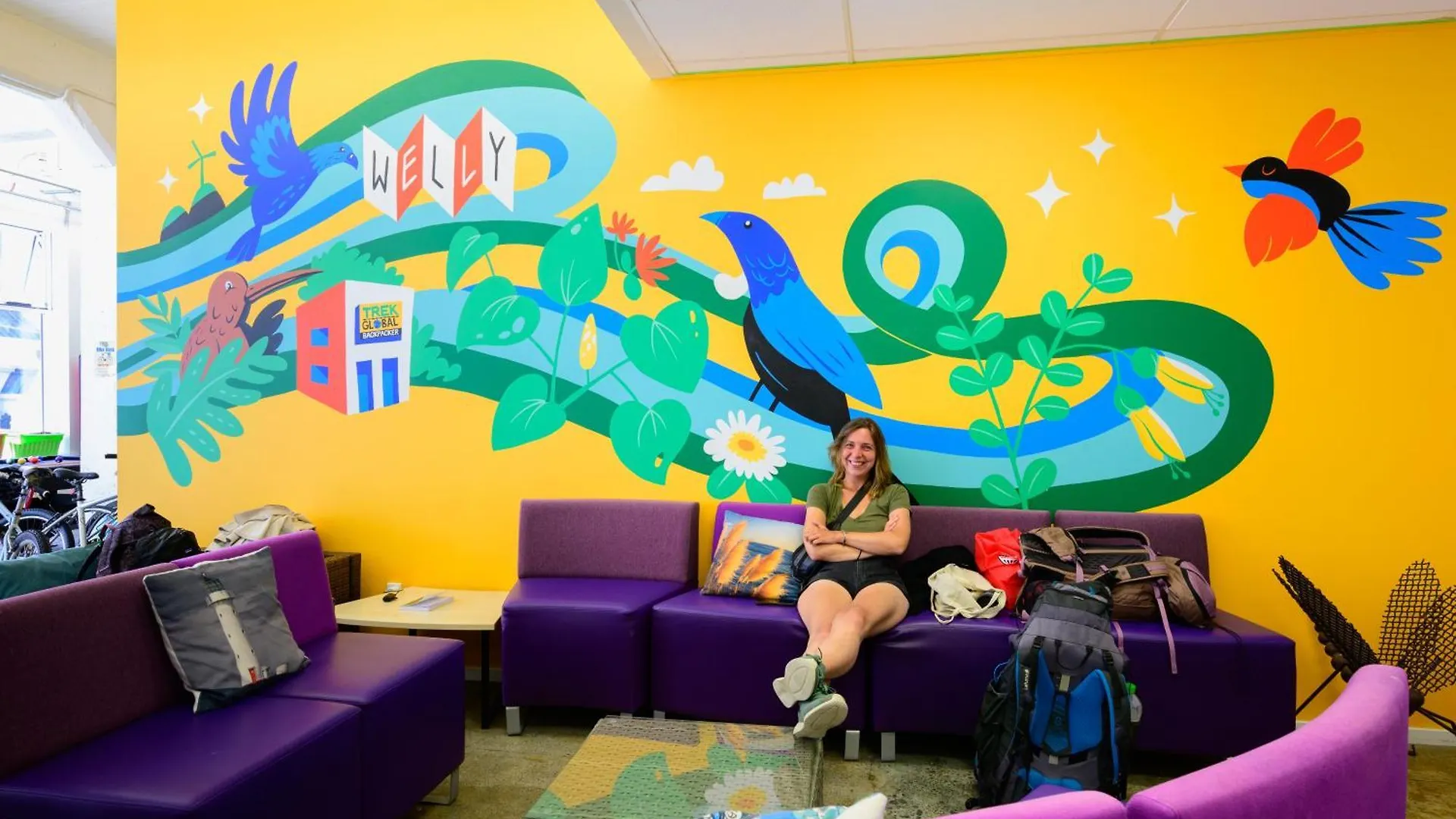 Hostal Albergue Trek Global Backpackers Wellington Nueva Zelanda