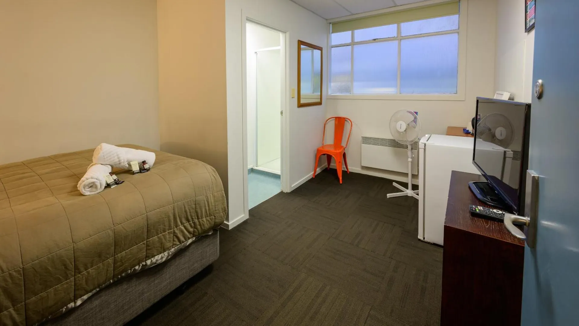 Albergue Trek Global Backpackers Wellington Nueva Zelanda